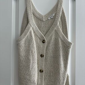 Madewell Sweater Vest size Large